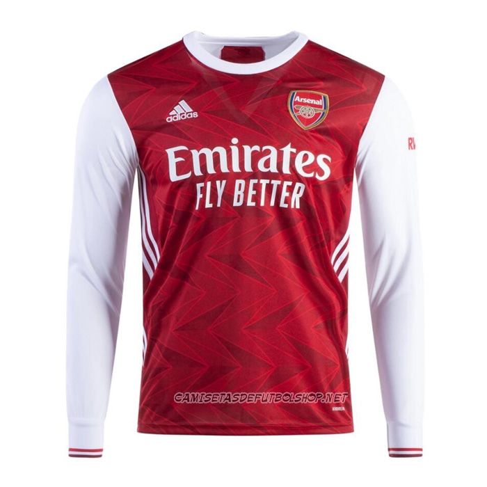 Camiseta Primera Arsenal 20-21 Manga Larga